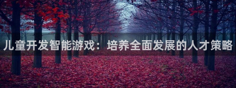 沐鸣娱乐2手机版：儿童开发智能游戏：培养全面发展的人才策略
