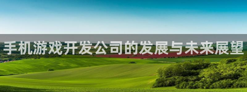 沐鸣娱乐臼44262：手机游戏开发公司的发展与未来展望
