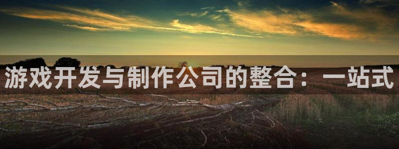 沐鸣2注册登陆：游戏开发与制作公司的整合：一站式
